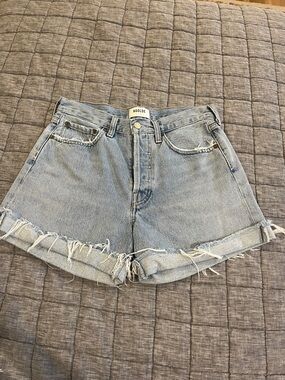 Agolde Parker Long Cuff Shorts, fits like 26